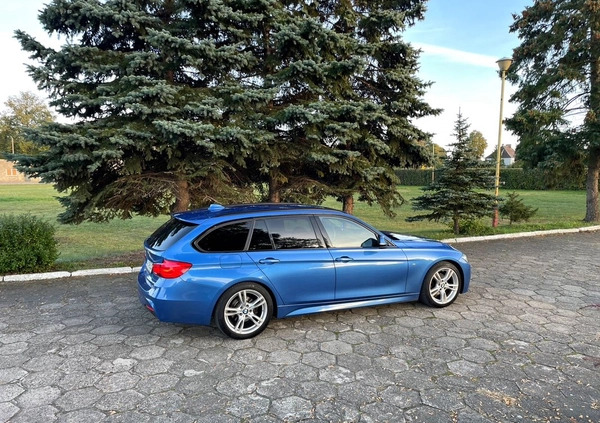 BMW Seria 3 cena 77900 przebieg: 193000, rok produkcji 2016 z Darłowo małe 191